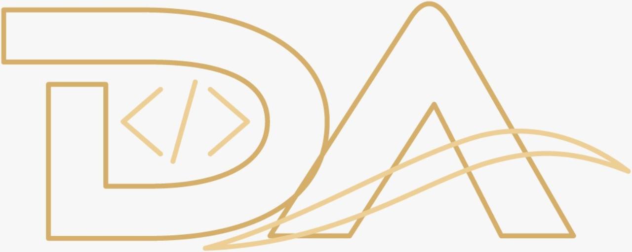 DA monogram — Akash Aubeeluck